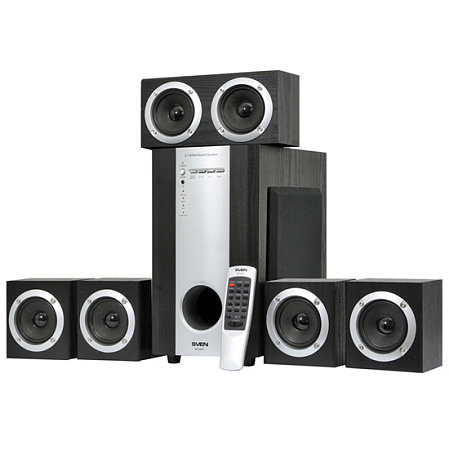 5.1 Колонки SVEN HT-435R 35+5*15W Black