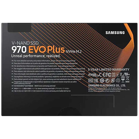 Внутренний SSD-накопитель 2048Gb Samsung 970 Evo Plus (MZ-V7S2T0BW) M.2 2280 PCI-E 3.0 x4