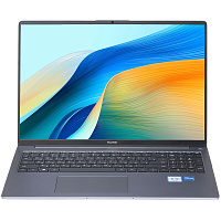 Ноутбук Huawei MateBook D16 MCLG-X Core i5 13420H/16Gb/1Tb SSD/16'' WUXGA/DOS Grey
