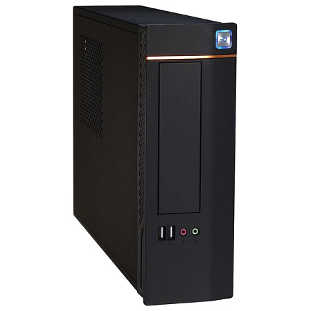 Корпус MiniITX Winsis WT-02 Black 300W 2*USB/Audio/MIC без шнура