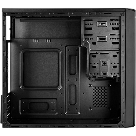 Корпус MicroATX Minitower Deepcool WAVE V2 черный