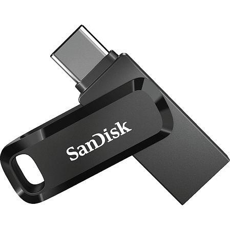 USB Flash накопитель 256GB SanDisk Ultra Dual Drive Go (SDDDC3-256G-G46) USB3.1/Type-C (OTG) Черный