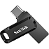 USB Flash накопитель 256GB SanDisk Ultra Dual Drive Go (SDDDC3-256G-G46) USB3.1/Type-C (OTG) Черный