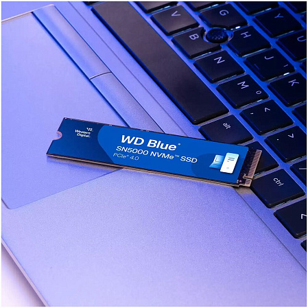 Внутренний SSD-накопитель 500Gb Western Digital Blue SN5000 (WDS500G4B0E) M.2 PCIe NVMe 4.0 x4