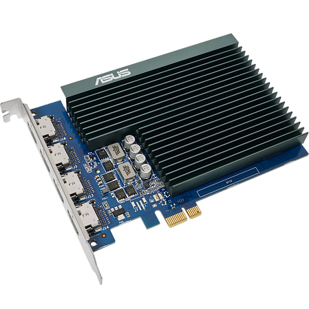 Видеокарта ASUS GeForce GT 730 2048Mb, GT730-4H-SL-2GD5 4xHDMI Ret