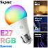 Умная лампочка Яндекс YNDX-00558 White, E27 RGB, Wi-Fi, 9Вт