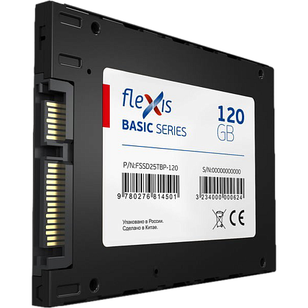 Внутренний SSD-накопитель 120Gb Flexis FSSD25TBP-120 SATA3 2.5"