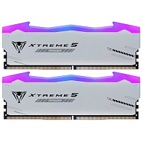 Модуль памяти DIMM 32Gb 2х16Gb DDR5 PC64000 8000MHz Patriot Memory Viper Xtreme 5 RGB Mpower  (PVXR532G80C38KM)