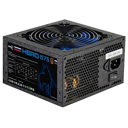 Блок питания 675W AeroCool Hero 675