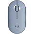 Мышь беспроводная Logitech Pebble M350 Wireless Blue Grey