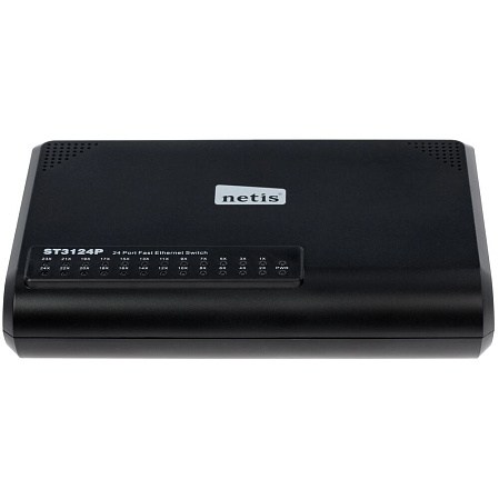 Коммутатор Netis ST3124P 24x100Мбит/с неуправляемый