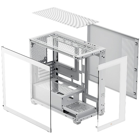 Корпус MicroATX Miditower Ocypus Gamma C52 WH White