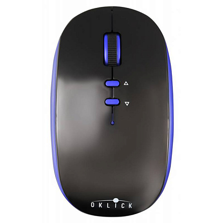 Мышь беспроводная Oklick 595MB Black/Blue Bluetooth Wireless