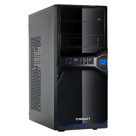 Корпус ATX Miditower Crown CMC-SM600 450W (CM-PS450w smart) black