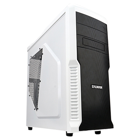 Корпус ATX Miditower Zalman Z3 Plus White/Black