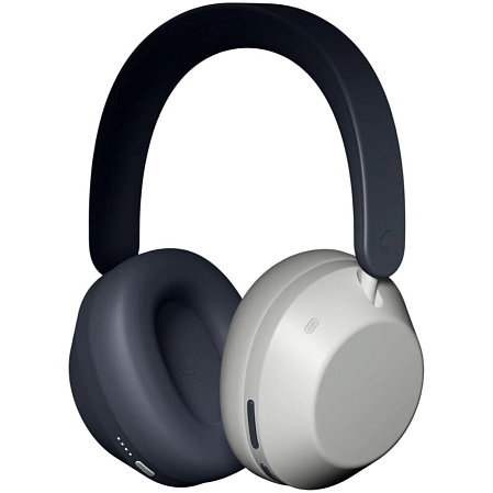 Bluetooth гарнитура Commo Etude графитово-молочный