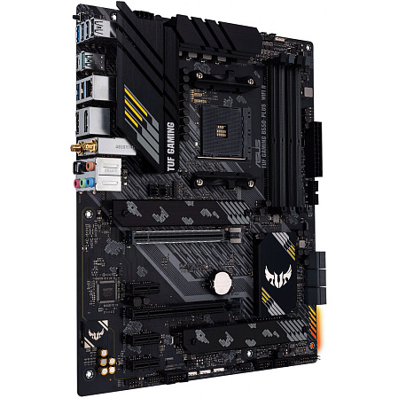 Материнская плата ASUS TUF Gaming B550-Plus Wifi II B550 Socket AM4 4xDDR4, 6xSATA3, RAID, 2xM.2, 2xPCI-E16x, 5xUSB3.2, 1xUSB3.2 Type C, DP, HDMI, Wi-Fi, 2.5Glan, ATX