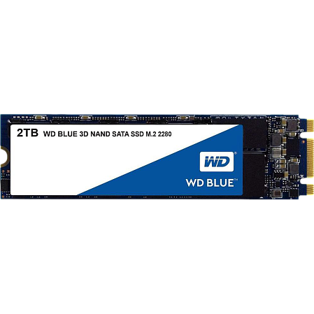 Внутренний SSD-накопитель 2000Gb Western Digital Blue WDS200T2B0B M.2 2280 SATA3