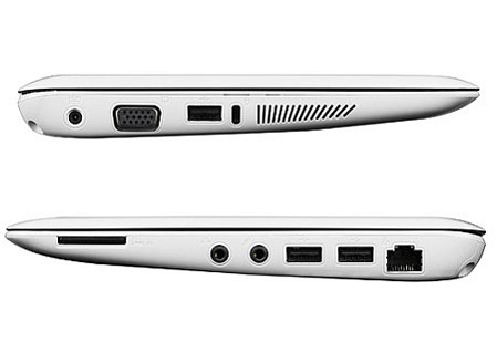 Нетбук Asus EEE PC 1005HA Atom-N270/1G/250G/10,1"/WiFi/cam/4400mAh/Win7 Starter/White