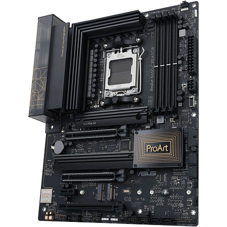 Материнская плата ASUS ProArt B650-Creator B650 Socket AM5 4xDDR5, 4xSATA3, RAID, 3xM.2, 3xPCI-E16x, 3xUSB3.2, 2xUSB3.2 Type C, DP, HDMI, 2xGlan, ATX