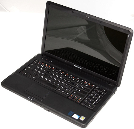 Ноутбук Lenovo IdeaPad G550-5KB T4300/2Gb/250Gb/15.6"/WiFi/Cam/DOS (59-024912) черный
