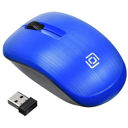 Мышь беспроводная Oklick 525MW Blue Wireless