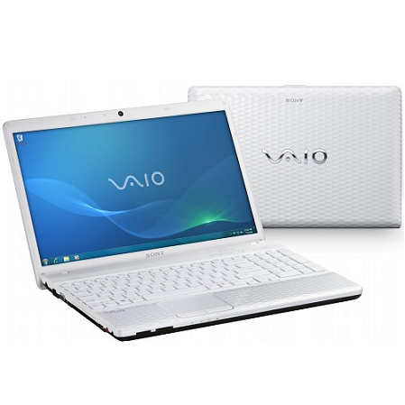 Ноутбук Sony VPC-EL2S1R/W E450/4G/320/HD 6320/DVD/15.5"/bt/Win7 HB64 white