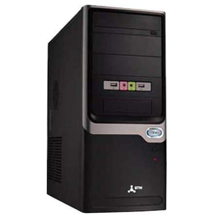 Корпус ATX Miditower StorM Soho 112 400W Black/Silver