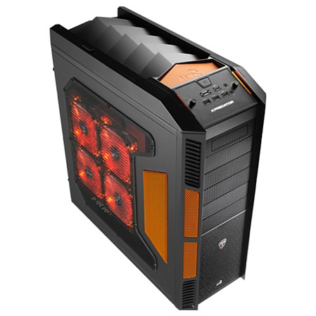 Корпус ATX Fulltower AeroCool XPredator Black/Orange Edition