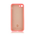 Чехол для Apple iPhone 7\8\SE (2020) Brosco Softrubber\Soft-touch розовый