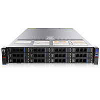 Платформа Gooxi SR201-D12R 2U 12bay server, based on AMD 7003 platofrm. 2pcs of PCIe 4.0x16; 4xPCIe 4.0x8 2x 2.5
