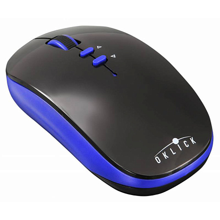 Мышь беспроводная Oklick 595MB Black/Blue Bluetooth Wireless