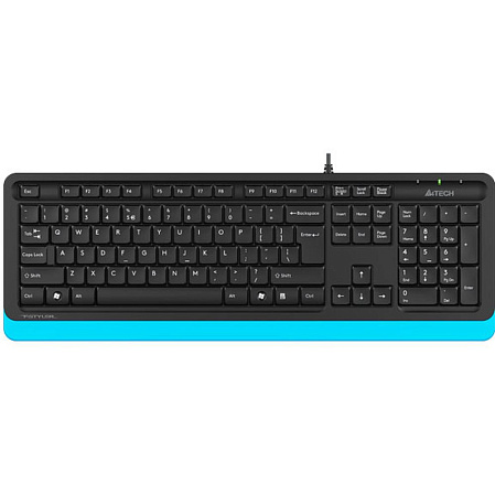 Клавиатура A4Tech Fstyler FK10 Black/Blue