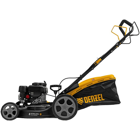 Бензиновая газонокосилка Denzel GLR-460SP-ZS, 149 см3, ширина 46 см, привод, травосборник 65 л 58824