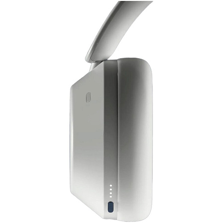 Bluetooth гарнитура Commo Etude молочно-графитовый