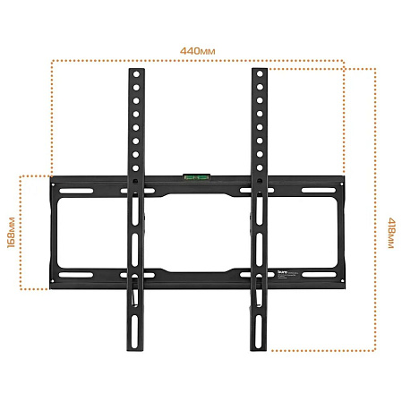 Кронштейн фиксированный Buro FX0S 22-65' до 35кг Vesa до 400x400