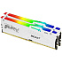 Модуль памяти DIMM 32Gb 2х16Gb DDR5 PC48000 6000MHz Kingston Fury Beast RGB White EXPO (KF560C30BWEAK2-32)