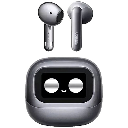 Bluetooth гарнитура Ugreen WS216 (75288) LightBuds Magic Hybrid ANC Black