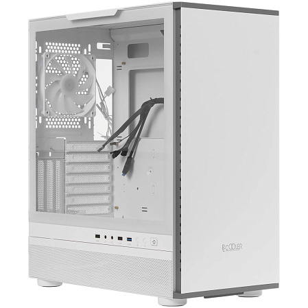 Корпус ATX Miditower PcCooler IE200 WH White