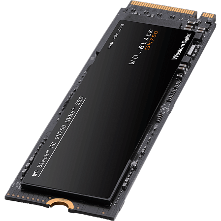 Внутренний SSD-накопитель 1000Gb Western Digital Black SN750 (WDS100T3X0C) M.2 2280 PCIe NVMe 3.0 x4