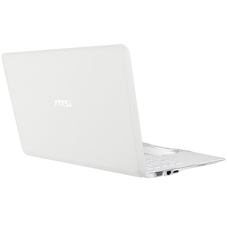 Ноутбук MSI X-Slim X370-476RU AMD E1 1200/2Gb/320Gb/AMD HD7310/13.3"/WF/Cam/Win7 St White