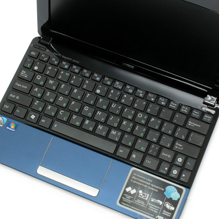 Нетбук Asus EEE PC 1015PN (1D) Blue N570/2Gb/320Gb/10,1"(1024x600)/WiFi/BT/5200mAh/Win7 HP