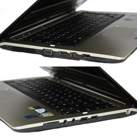 Ноутбук Lenovo IdeaPad U350-4 (59-024007) Cel723/2Gb/250Gb/X4500/13.3"/Wifi/BT/Cam/VHB black 4cell