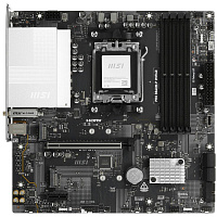Материнская плата MSI Pro B840M-P WiFi6E Socket-AM5 AMD B840 4xDDR5, 4xSATA3, RAID, 2xM.2, 1xPCI-E16x, 3xUSB3.2, 1xUSB3.2 Type C, HDMI, WiFi, 2.5Glan, ATX Ret