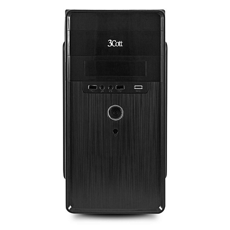 Корпус MicroATX Minitower 3Cott S301 (3C-MATX-S301) 450W Black