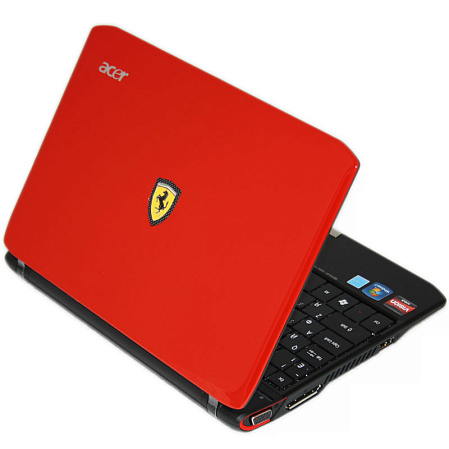 Нетбук Acer FERRARI ONE F1 FO200-314G25i AMD X2 L310/4G/250G/11.6"HD/Win7 HP (LX.FRC02.160)