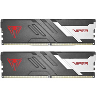 Модуль памяти DIMM 32Gb 2х16Gb DDR5 PC57600 7200MHz Patriot Memory Venom Black (PVV532G720C34K)