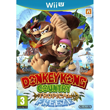 Игра Donkey Kong Country: Tropical Freeze [Wii U]
