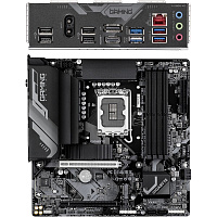 Материнская плата Gigabyte B760M Gaming X WiFi6E GEN5 B760 Socket-1700 4xDDR5, 4xSATA3, RAID, 2xM.2, 2xPCI-E16x, 4xUSB3.2, DP, HDMI, WiFi, 2.5Glan, mATX