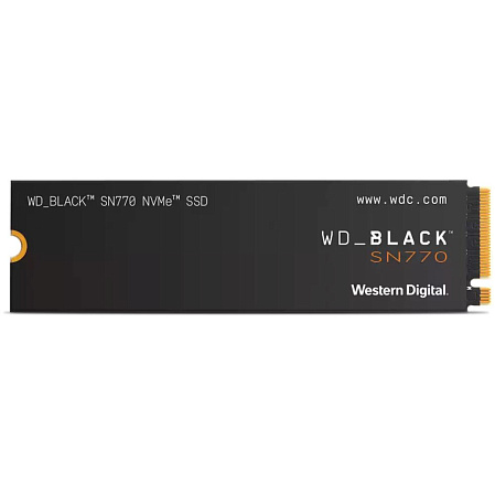 Внутренний SSD-накопитель 500Gb Western Digital Black SN770 (WDS500G3X0E) M.2 2280 PCIe NVMe 4.0 x4